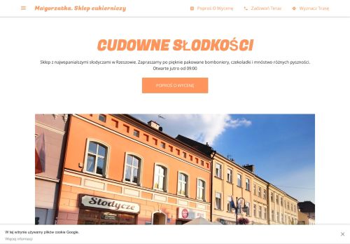 opinie Małgorzatka. Sklep cukierniczy