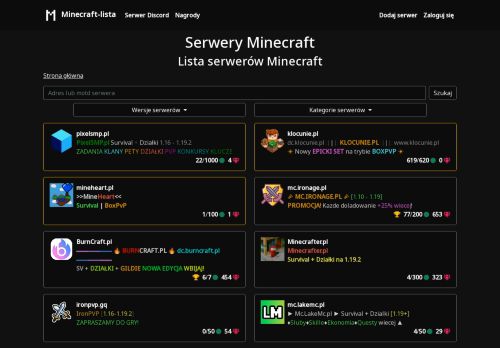 opinie Minecraft-lista
