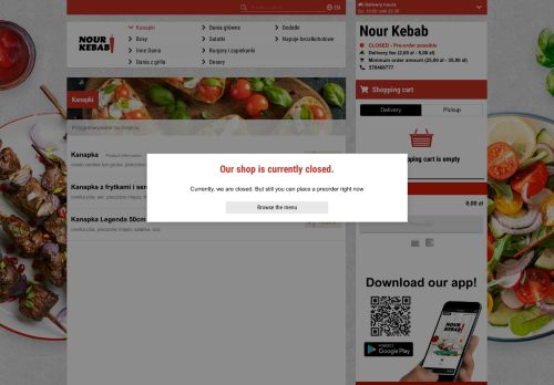 opinie NOUR KEBAB
