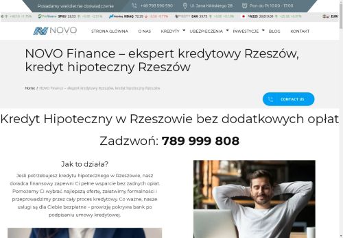 opinie NOVO Finance - ekspert kredytowy Rzeszów, kredyt hipoteczny