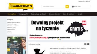 opinie Naklejki.sklep.pl