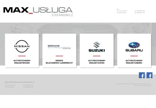opinie Nissan Suzuki Subaru MAX-USŁUGA - Stefanowicz Olsztyn