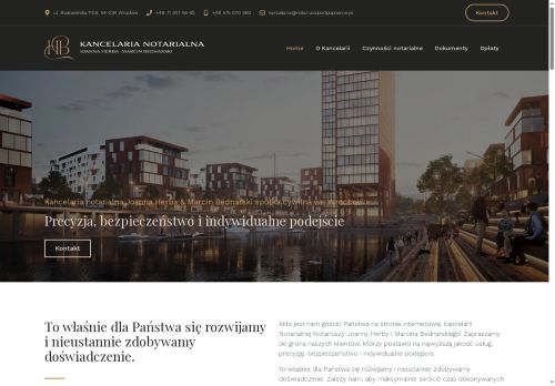 opinie Notariusz Port Popowice kancelaria notarialna Wrocław