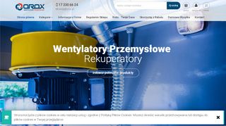 opinie OROX Wentylatory Przemysłowe Rekuperator