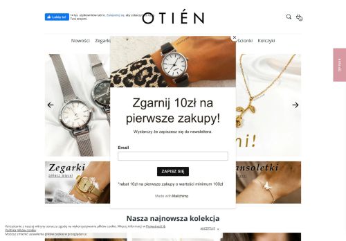 opinie OTIEN - sklep internetowy z zegarkami i biżuterią