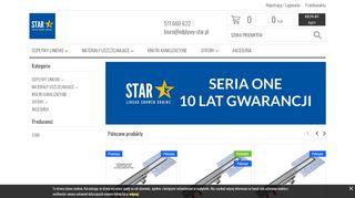 opinie Odpływy STAR
