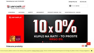 opinie Oficjalny sklep Yanosik