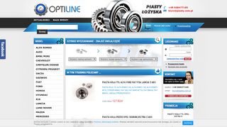 opinie Optiline-piasty i łozyska