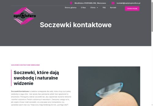 opinie Optosfera - Soczewki kontaktowe Warszawa