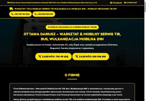 opinie Ottawa Dariusz – Warsztat & Mobilny Serwis TIR, Bus,