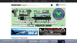 opinie PRESTIGE SPORT - sklep tenisowy