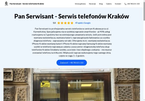 opinie Pan Serwisant - Serwis Telefonów