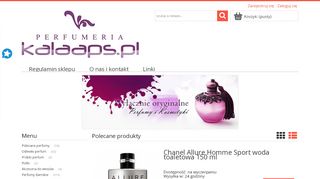 opinie Perfumeria kalaaps.pl