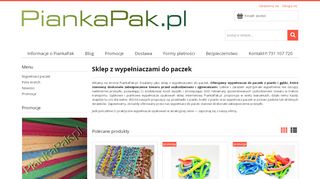 opinie PiankaPak.pl - wypełniacze przesyłek