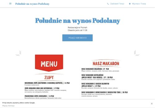 opinie Południe na wynos Podolany