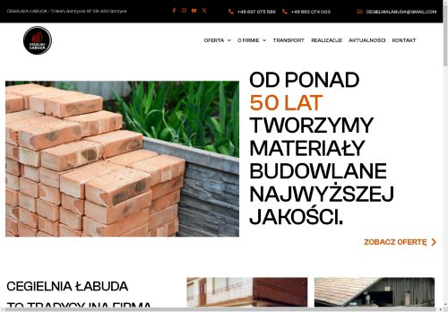 opinie Producent cegły i płytek dekoracyjnych - cegielnia-labuda.pl
