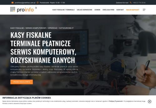 opinie Proinfo s.c. serwis laptopów, obsługa informatyczna Firm