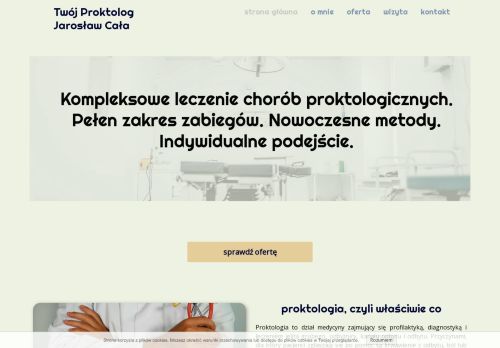opinie Proktolog Warszawski - Jarosław Cała