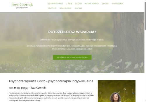 opinie Psychoterapeuta Ewa Czernik