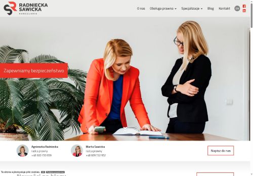 opinie Radniecka Sawicka Kancelaria Radców Prawnych s.c.