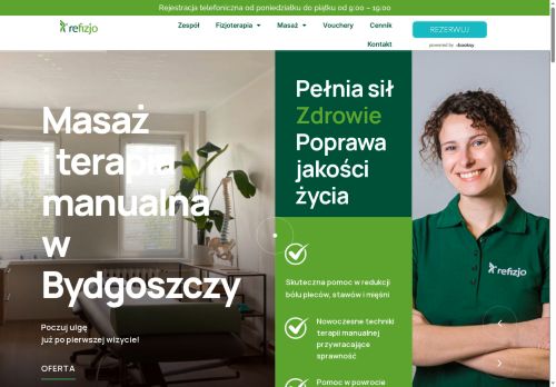 opinie Refizjo - Gabinet masażu Bydgoszcz