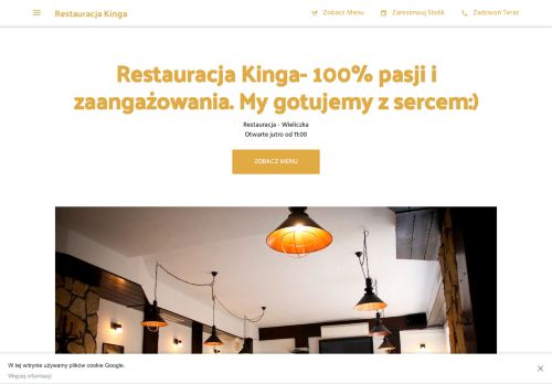 opinie Restauracja Kinga