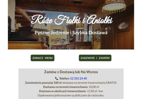 opinie Restauracja Róże Fiołki i Aniołki