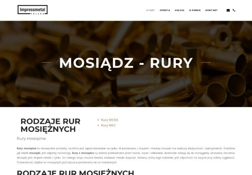 opinie Rury mosiężne