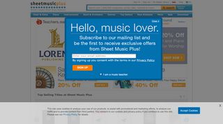 opinie Sheet Music Plus