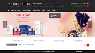 opinie Sklep Jacques Battini Cosmetics