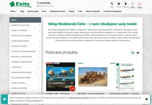 opinie Sklep Modelarski Exito