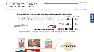 opinie Sklep Papierniczy Papierowy Domek