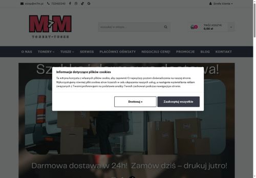 opinie Sklep Tusze i Tonery Poznan Naprawa Drukarek 