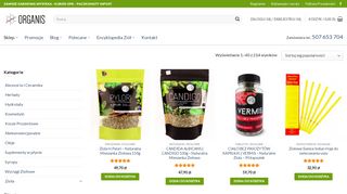 opinie Sklep Zielarski Organis