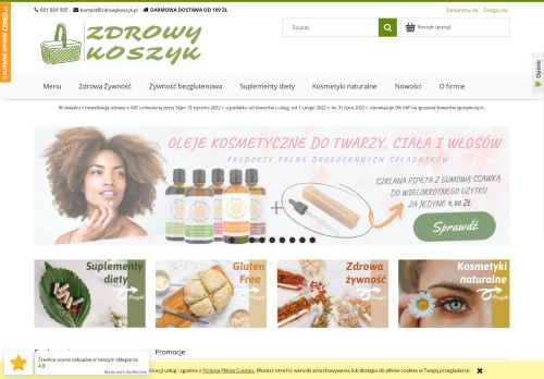 opinie Sklep Zielarsko-Medyczny Zofia Cieśla zdrowykoszyk.pl