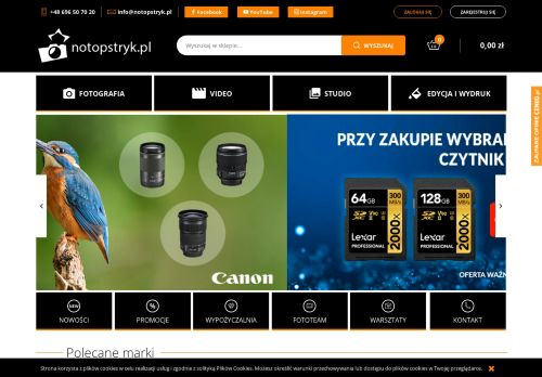 opinie Sklep fotograficzny notopstryk.pl