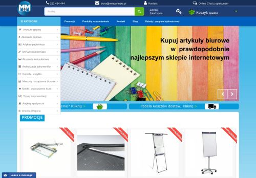 opinie Sklep papierniczy M&M Partners