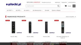 opinie Sklep z pilotami do TV, SAT, DVB-T