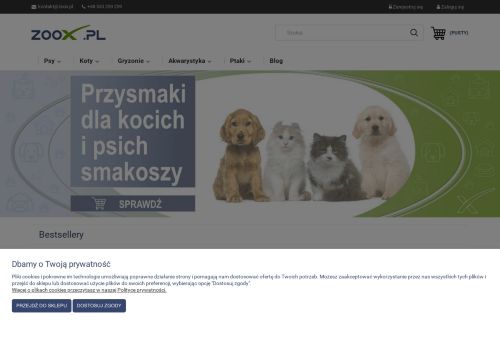 opinie Sklep zoologiczny - ZOOX