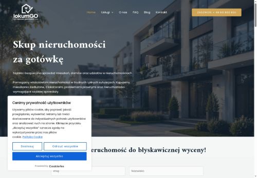 opinie Skup nieruchomości za gotówkę - lokumgo.pl