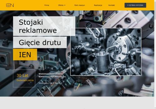 opinie Stojaki reklamowe - gięcie drutu IEN