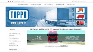 opinie TOPPA - Zestawy naprawcze do plandek