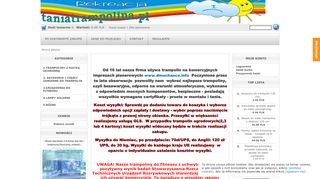 opinie Taniatrampolina.pl