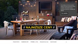 opinie Tarasy.sklep.pl // OUTLET // 