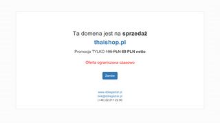 opinie ThaiShop