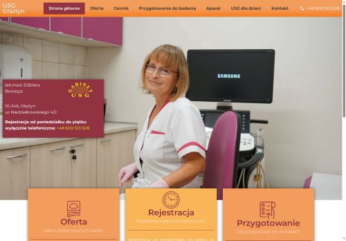 opinie USG Olsztyn, lek.med. Elżbieta Bowszys