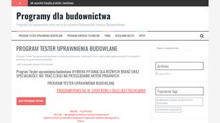 opinie Uprawnienia budowlane