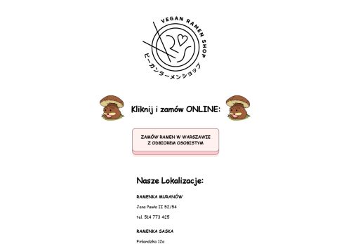 opinie Vegan Ramen Shop Mokotów