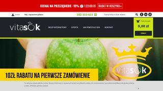 opinie Vita Sok Naturalne soki jabłkowe