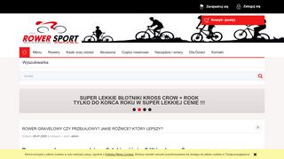 opinie WWW.ROWER-SPORT.PL